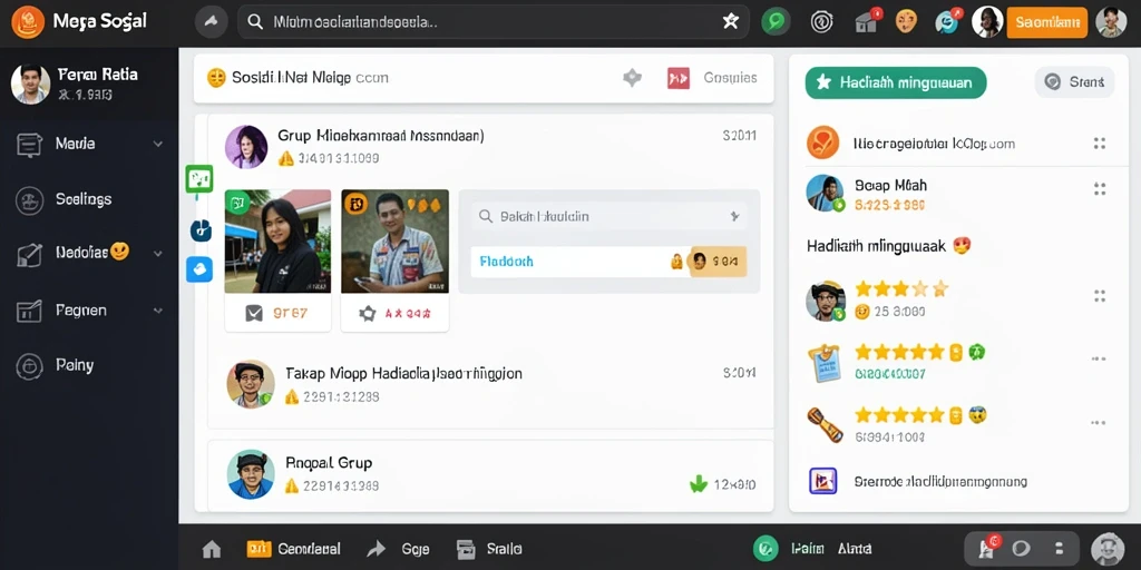 Tampilan antarmuka yang menarik dan intuitif.