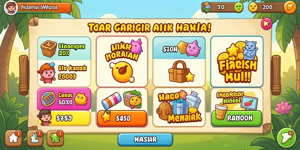 Tampilan antarmuka yang menarik dan mudah digunakan.