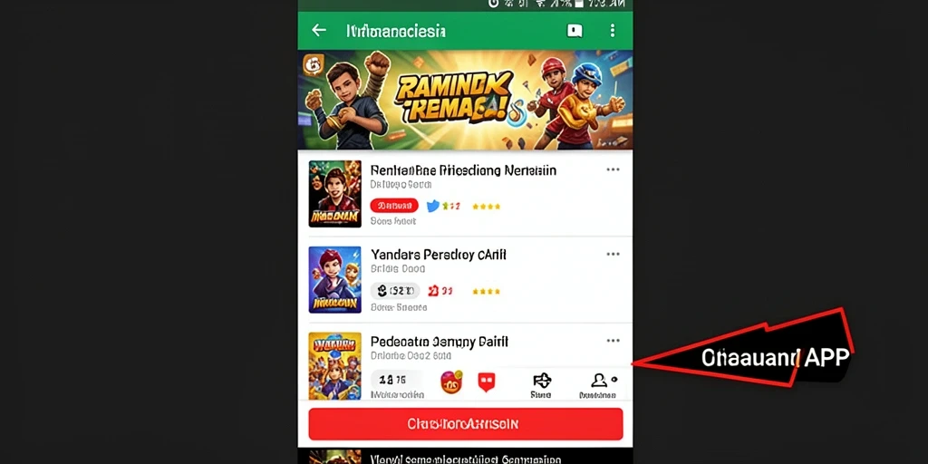 Tampilan antarmuka pengguna yang menarik.